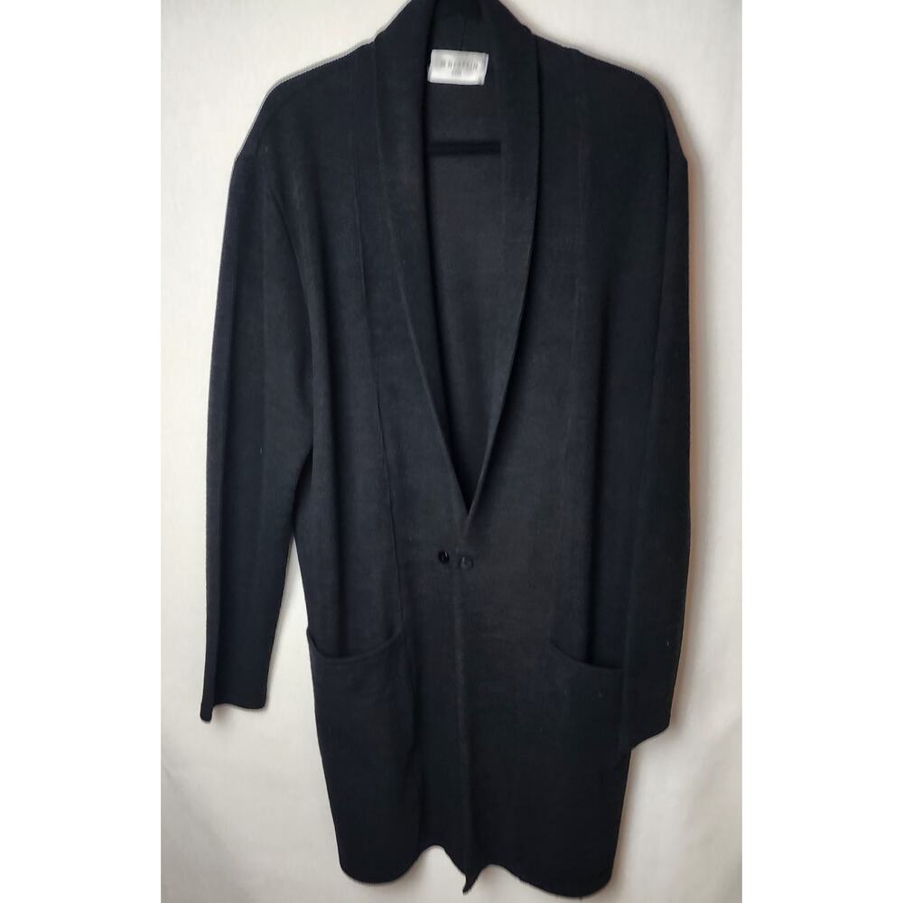 Nk Nearkin Cardigan Women's 3x Black knit comfy corpcore cozycore cabincore